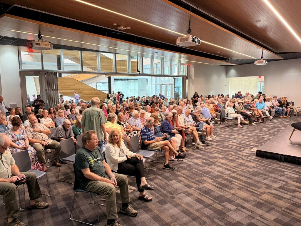 A full room at the State Historical Society of Missouri before the premiere